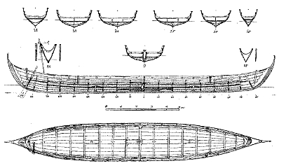 Norse longboat plan